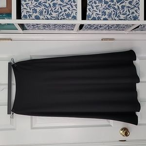 Black Sparkly Long Skirt  A-Line, size 4